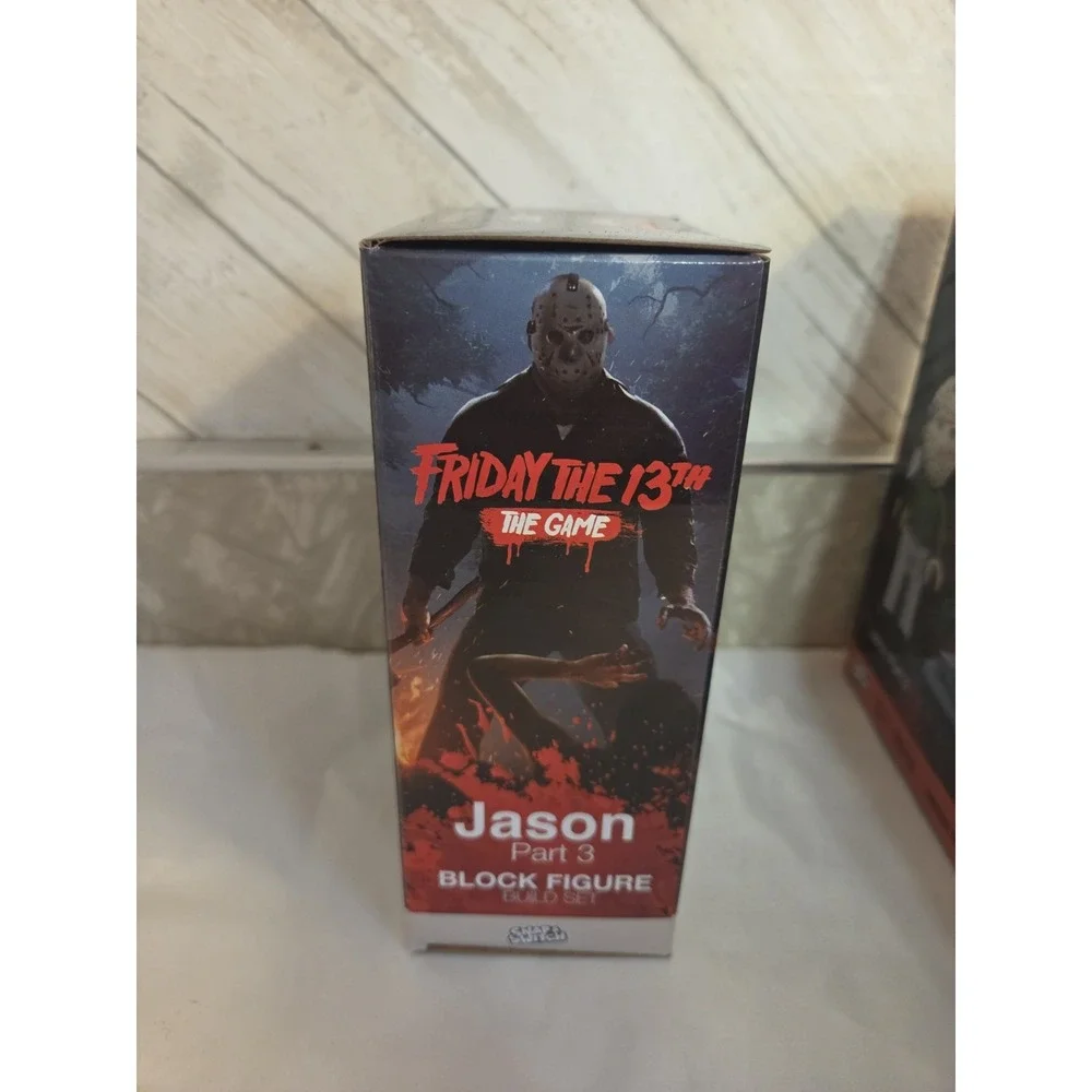 NEW Friday the 13th The Game Snap & Switch Jason's Shack Part 3 Block Figure Lot